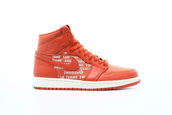Air jordan 1 retro high top og vintage coral & sail